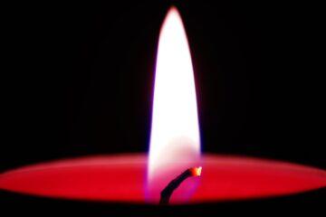 flame in candle